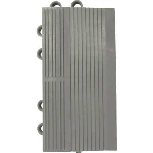 コンドル　エバック　屋外用マット　ライナーハードマット　縁駒Ｍ　グレー　F-120-FM-GR　1 枚