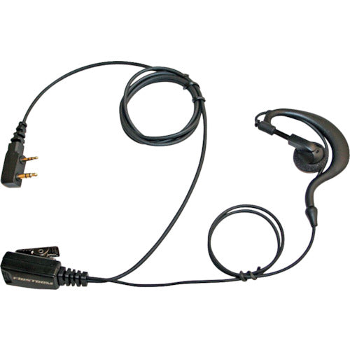 F.R.C. Ear-hook type earphone microphone (for PRO/transceiver only) FPG-23K 1 piece