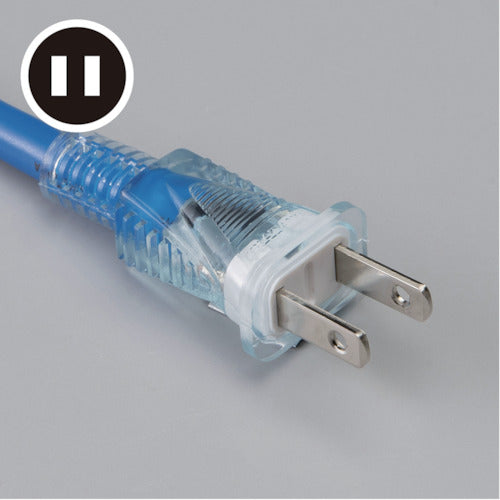 Hataya 2P extension cord 5m blue SX-053-B 1 piece