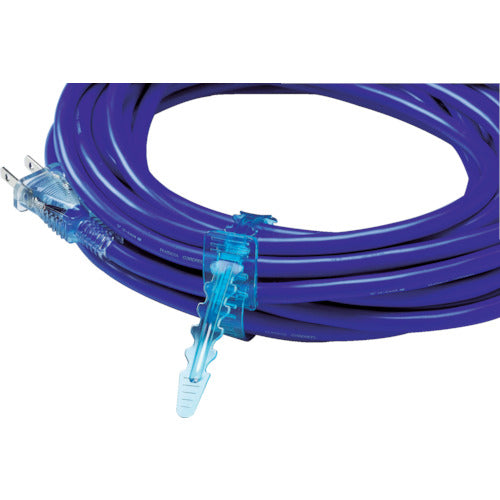 Hataya 2P extension cord 20m blue SX-203-B 1 piece