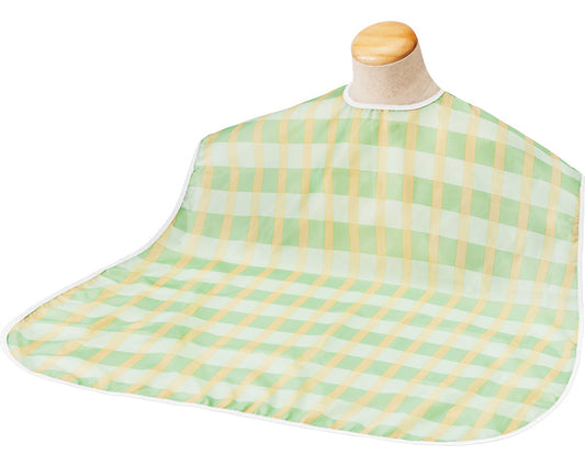 ソフラピレンエプロン　ボーダーチェック / 102301　グリーン　1 枚