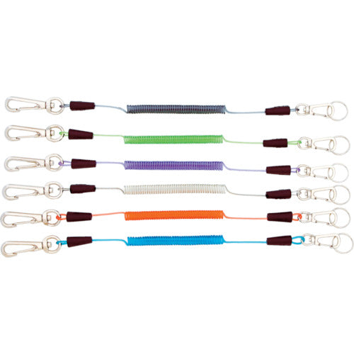 ＯＨ　落下防止用セーフティコード（ステンレスワイヤー入り）　使用荷重０．５Ｋｇ　ブラック　SCN-05B　1 本