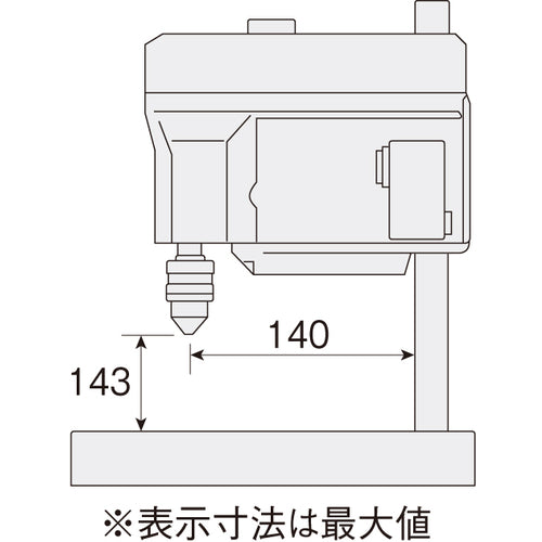 ＨＯＺＡＮ　ミニデスクドリル　K-21　1 台