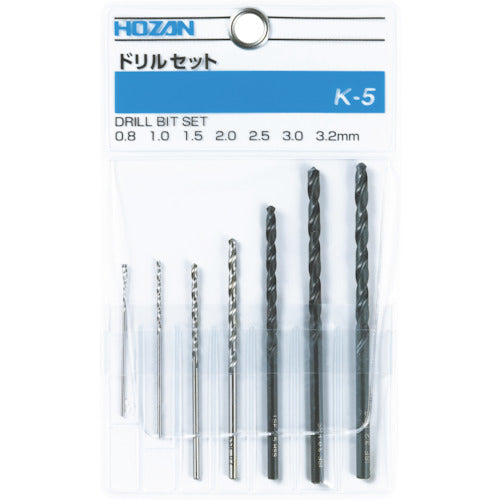 ＨＯＺＡＮ　ドリルセット　７本入り　K-5　1 Ｓ