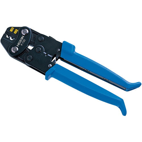 ＨＯＺＡＮ　手動圧着工具（裸圧着端子用）　全長１８０ｍｍ　P-722　1 丁