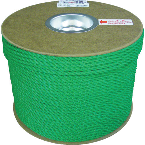 유타카 메이크업 PE 컬러 로프 드럼 권 6φ×200m PRE-103 1권
