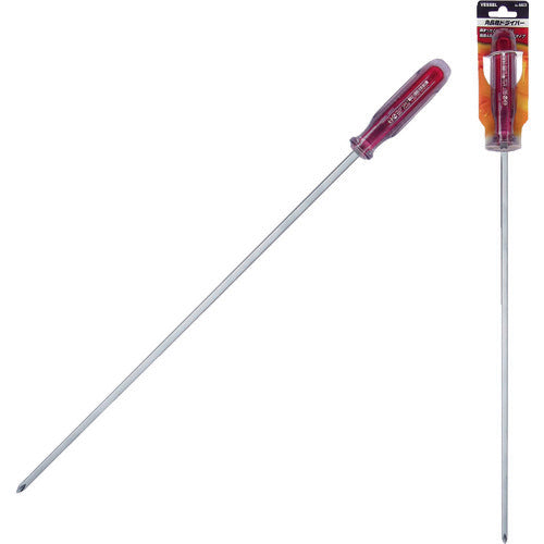 ＶＥＳＳＥＬ　角長軸ドライバー　６６０３（＋）３×４５０　6603-3-450　1 本