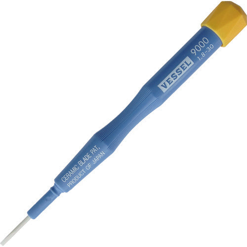 ＶＥＳＳＥＬ　セラミック調整用ドライバー　９０００−１．８Ｘ３０　9000-1.8-30　1 本