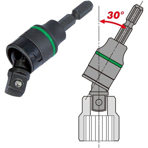 VESSEL 유니버설 소켓 어댑터 A20USQ 삽입각 9.5mm A20USQ3 1개