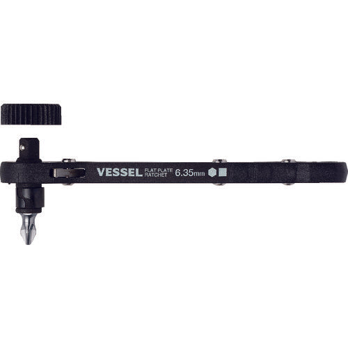 ＶＥＳＳＥＬ　板ラチェットドライバー　Ｎｏ．ＴＤ−７１（＋２）　TD-71　1 本