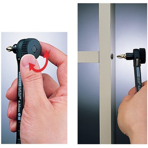 ＶＥＳＳＥＬ　板ラチェットドライバー　Ｎｏ．ＴＤ−７１（＋２）　TD-71　1 本