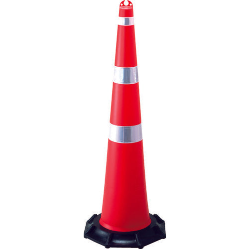 Green Cross Jumbo Cone (Red) with Reflective Sheet JRC-R 1420 x 480mm with Weight 116130 1 Piece