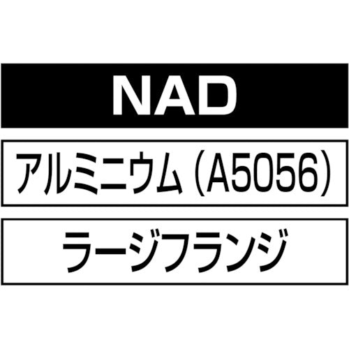 エビ　ブラインドナット“エビナット”（平頭・アルミ製）　板厚４．０　Ｍ１０Ｘ１．５（５００個入）　NAD1040M　1 箱