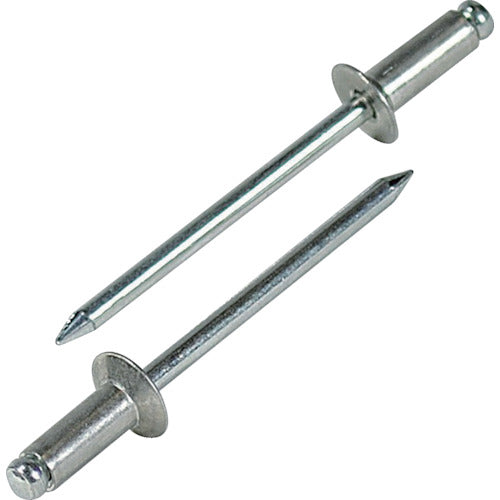 EBI Blind Rivets, Countersunk Head, Eco Box, Aluminum/Steel, 5-4 (300 pcs) NSA54KEB 1 box