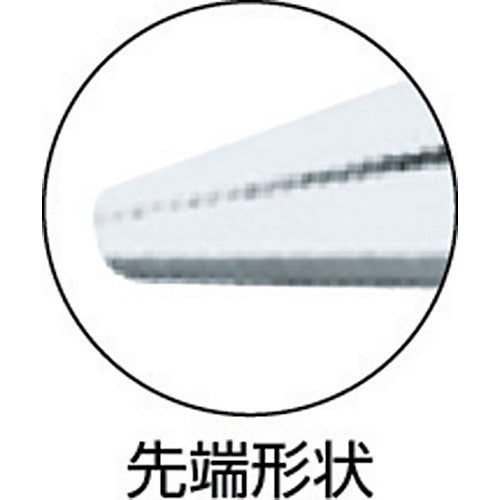エビ　バイスプライヤー　ロングノーズタイプ（カッター付）　１３３ｍｍ　VL100　1 丁