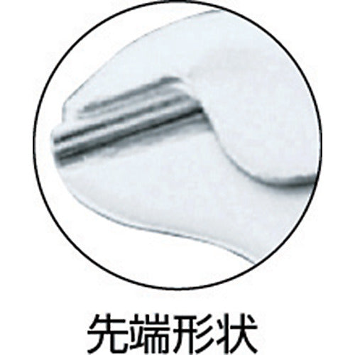 エビ　バイスプライヤー　ピンチ・オフ用　１８０ｍｍ　VR175　1 丁