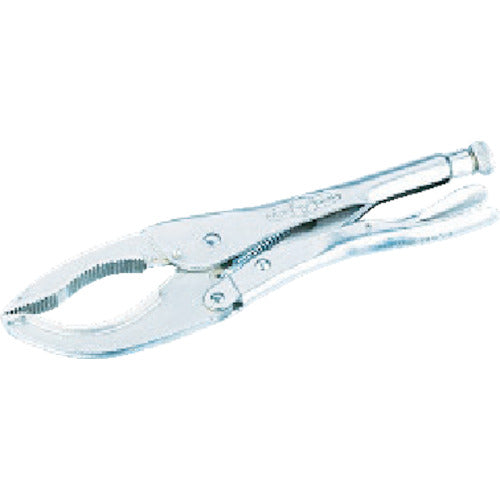 KTC Grip Pliers Locking Pliers Large Curved Jaw Total Length 265mm 12LC 1 Piece