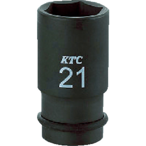 ＫＴＣ　１２．７ｓｑ．インパクトレンチ用ソケット（セミディープ薄肉）　８ｍｍ　BP4M-08TP　1 個