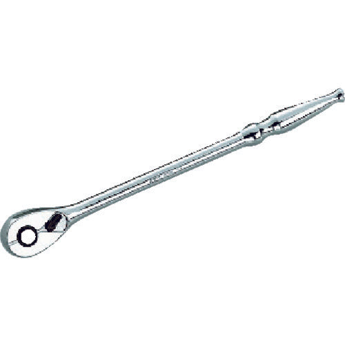 KTC 6.3 sq. Long Ratchet Handle, 36 teeth, 6.35 mm socket, 190 mm overall length, BR2L, 1 pc