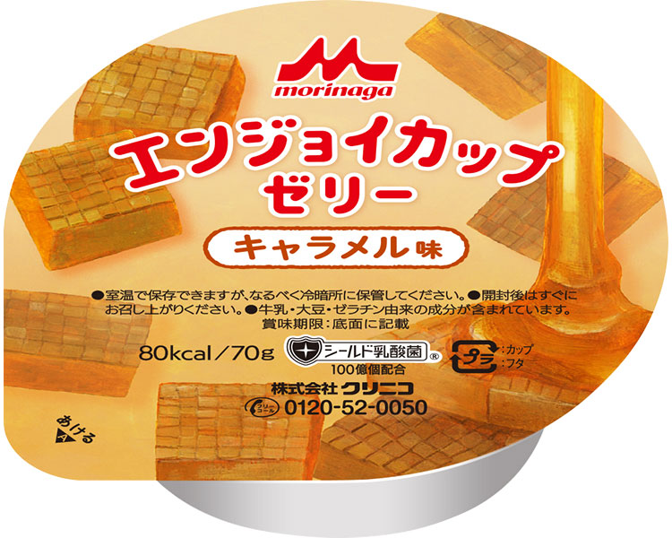 エンジョイカップゼリー　キャラメル味 / 0652346　70g　1 ケース(24個入)