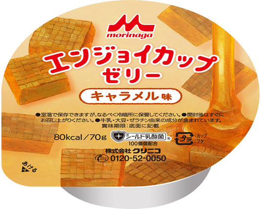 エンジョイカップゼリー　キャラメル味 / 0652346　70g　1 ケース(24個入)