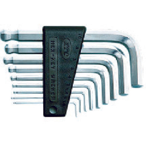 ＫＴＣ　ハイグレードボールポイントＬ型スタンダード六角棒レンチセット［９本組］　HLD2009　1 Ｓ