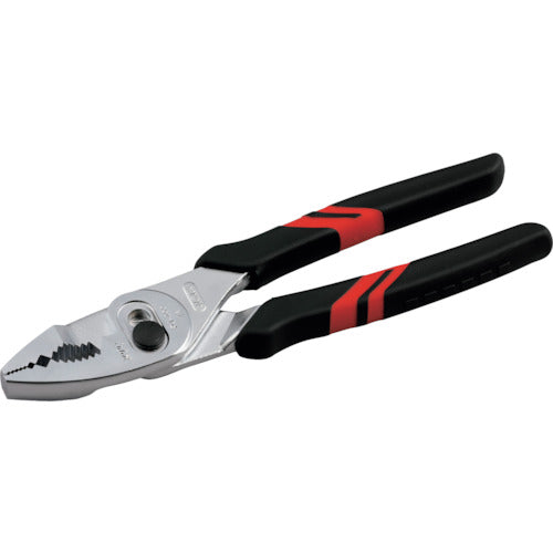 KTC Combination Pliers (with soft grip) Maximum cutting diameter Φ2.6 Total length 200 mm Thickness 11 mm PJ-200 1 piece