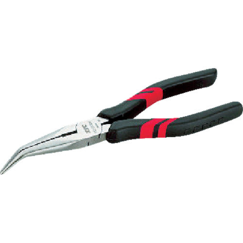 KTC Radio Pliers (Bent Nose Type) Total Length 199mm Cutting Capacity Φ2.3 PSL-200BN 1 Piece