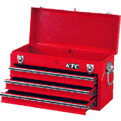 KTC Chest (3 tiers, 3 drawers) Solid Red SKX0213 1 piece