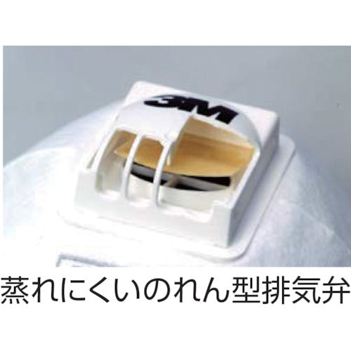 ３Ｍ　使い捨て式防じんマスク　８８０５　ＤＳ２　排気弁付き　（１０枚入）　8805 DS2　1 箱