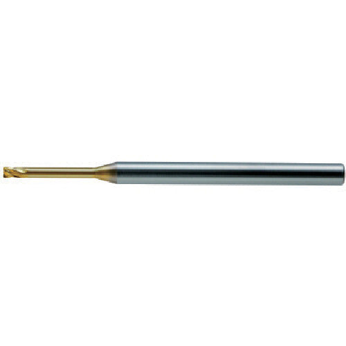 Union Tool Carbide End Mill HLRS 4-Blade Long Neck Radius φ1 x R0.05 x Effective Length 2 HLRS4010-005-020 1 Piece
