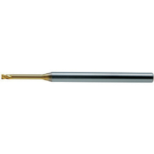 ユニオンツール　超硬エンドミルＨＬＲＳ　４枚刃ロングネックラジアス　φ２×Ｒ０．１×有効長１０　HLRS4020-01-100　1 本