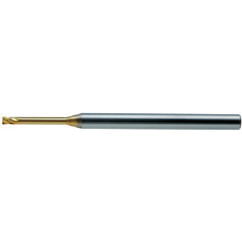 ユニオンツール　超硬エンドミルＨＬＲＳ　４枚刃ロングネックラジアスφ２．５×Ｒ０．２×有効長６　HLRS4025-02-060　1 本