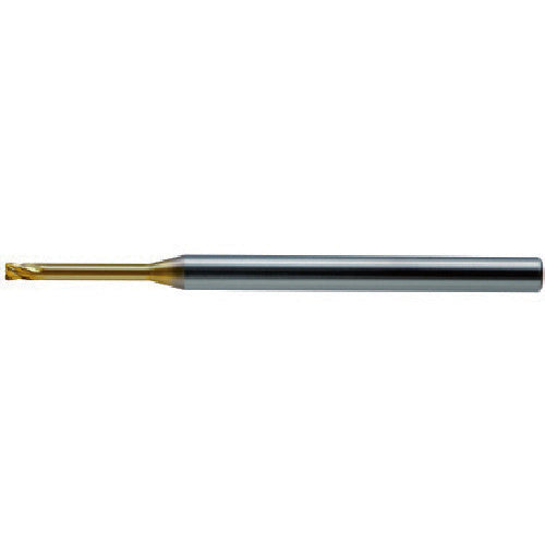 ユニオンツール　超硬エンドミルＨＬＲＳ４枚刃ロングネックラジアスφ２．５×Ｒ０．３×有効長３０　HLRS4025-03-300　1 本