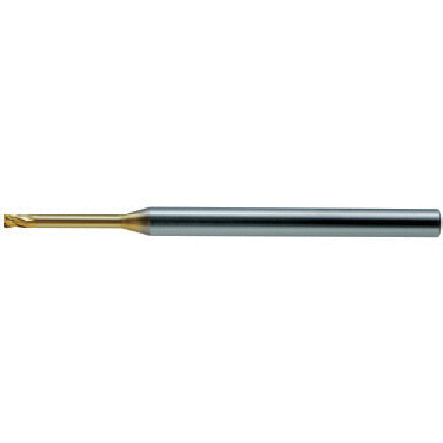 ユニオンツール　超硬エンドミルＨＬＲＳ　４枚刃ロングネックラジアスφ２．５×Ｒ０．５×有効長６　HLRS4025-05-060　1 本