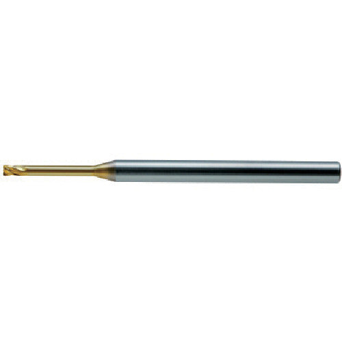 Union Tool Carbide End Mill HLRS 4-Blade Long Neck Radius φ4 x R0.1 x Effective Length 8 HLRS4040-01-080 1 Piece