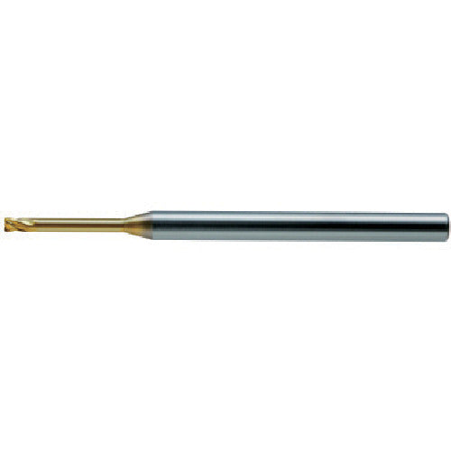 ユニオンツール　超硬エンドミルＨＬＲＳ　４枚刃ロングネックラジアス　φ４×Ｒ０．５×有効長８　HLRS4040-05-080　1 本