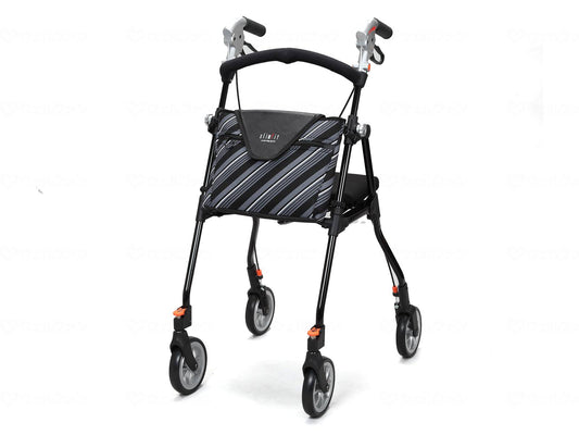 ユーバ産業ｽﾘﾑﾌｨｯﾄ（座面付き）　ﾗｰｼﾞｻｲｽﾞ ｽﾄﾗｲﾌﾟﾌﾞﾗｯｸ