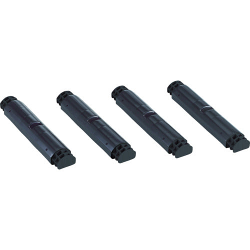 TRUSCO Plastic Shelf Legs Only Set of 4 for Height 515mm Black TPT-515K-BK 1 S