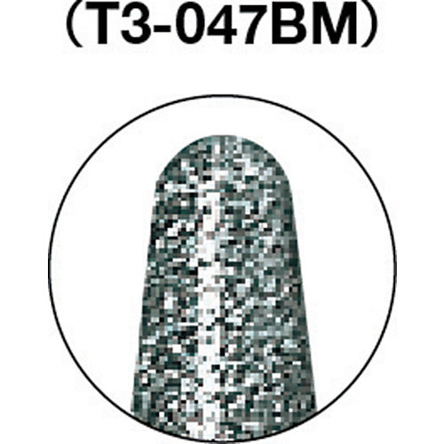 ＴＲＵＳＣＯ　ＣＢＮバー　Φ４．５Ｘ刃長９．７Ｘ軸３　＃１４０　T3-047BM　1 本