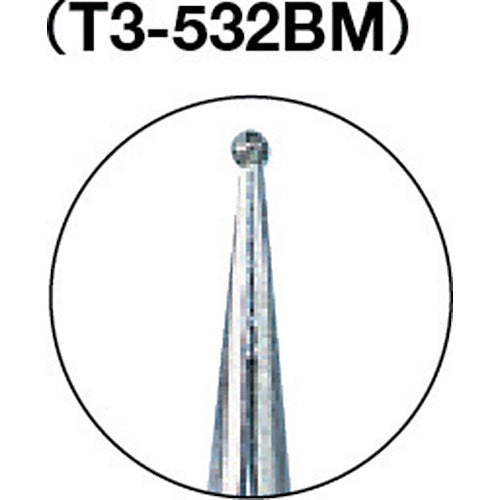 ＴＲＵＳＣＯ　ＣＢＮバー　Φ０．９Ｘ軸３　＃１４０　T3-532BM　1 本