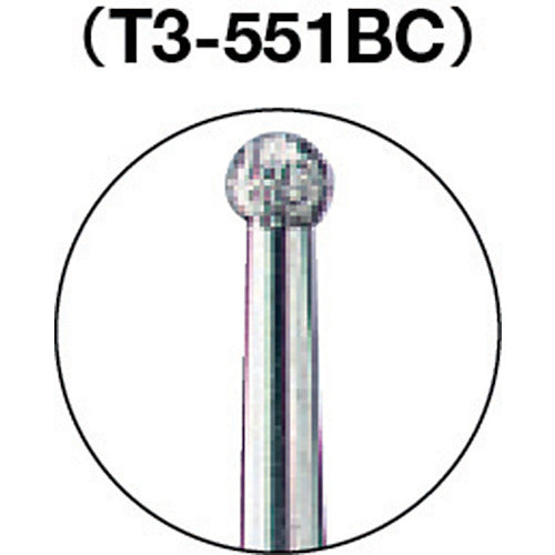 ＴＲＵＳＣＯ　ＣＢＮバー　Φ２Ｘ軸３　＃１００　T3-551BC　1 本