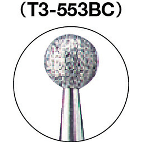 ＴＲＵＳＣＯ　ＣＢＮバー　Φ４Ｘ軸３　＃１００　T3-553BC　1 本