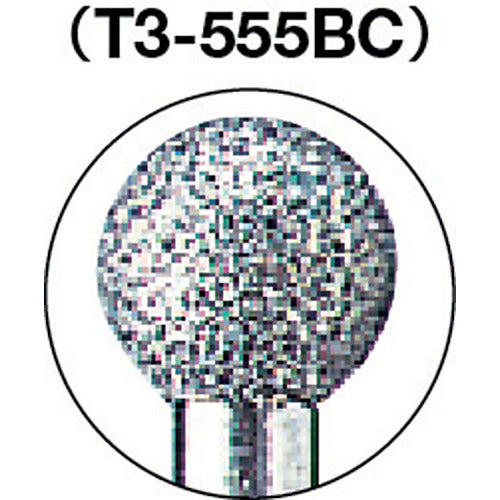 ＴＲＵＳＣＯ　ＣＢＮバー　Φ６Ｘ軸３　＃１００　T3-555BC　1 本