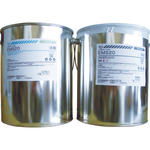 코니시 내장용 접착제 타일·석재용 접착제 본드 EMS20 20kg 세트 05101 1 S