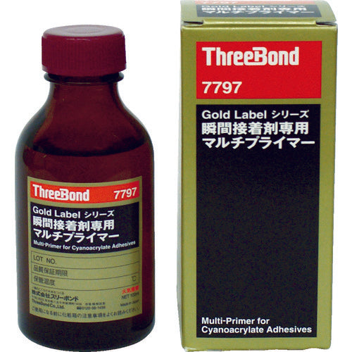 ＴＨＲＥＥＢＯＮＤ　硬化促進剤　瞬間接着剤用プライマー　ＴＢ７７９７　１００ｍｌ　透明（７７９７ＡＦ）　TB7797　1 本