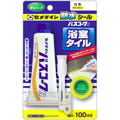 Cemedine Bascoke N White P100ml HJ-153 HJ-153 1 bottle