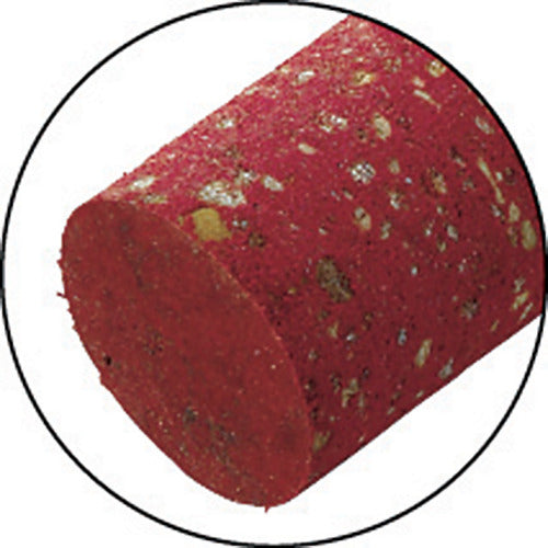 ＴＲＵＳＣＯ　ゴム軸付砥石　Φ２５Ｘ幅２５Ｘ軸６　＃８０　５本入　CH825C　1 PK