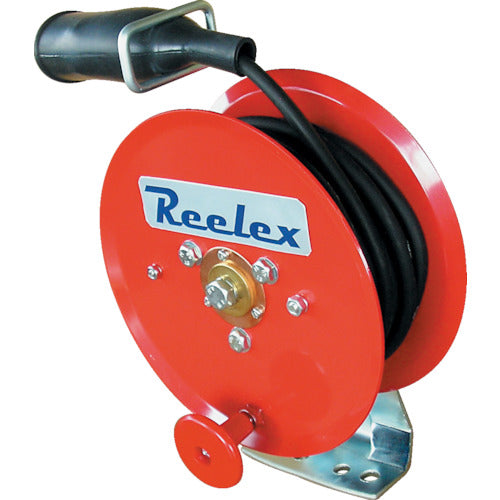 Ｒｅｅｌｅｘ　手動巻アースリール　２．０ＳＱ×１０ｍ　５０Ａアースクリップ付　ER-7210M　1 台