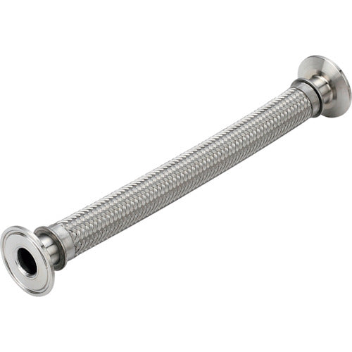 NFK Sanitary Flange (Ferrule) Type Flexible Hose SNT Type ALLSUS304 2.0S x 1000L NK-1800SNT/SUS304-2.0S-1000L 1 Piece